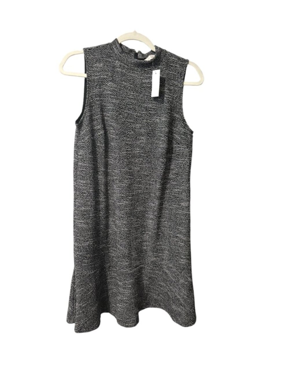 LOFT Tweed Mock Neck Dress - Picture 2 of 5